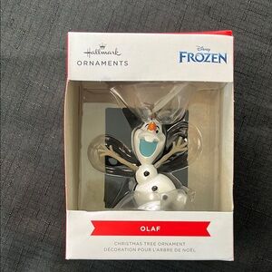 Hallmark White and Black Holiday Ornament